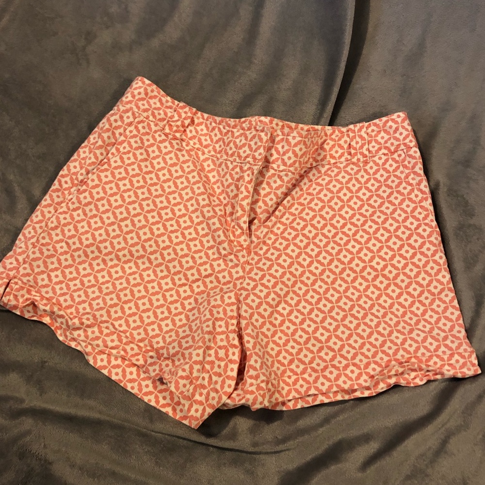 New York & Company Design Shorts size 4 orange